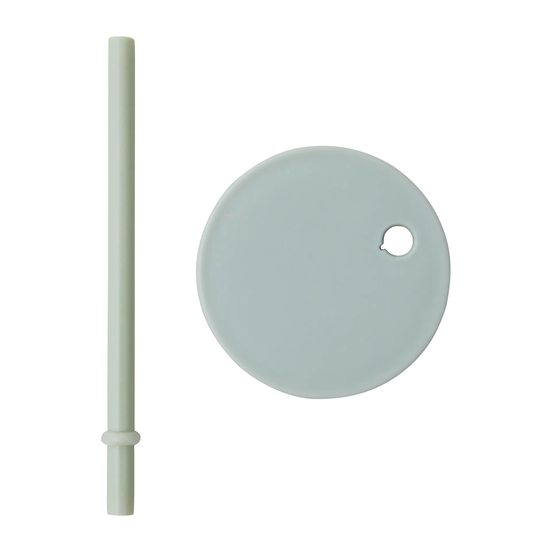 Cannuccia e coperchio Design Letters, Verde Design Letters