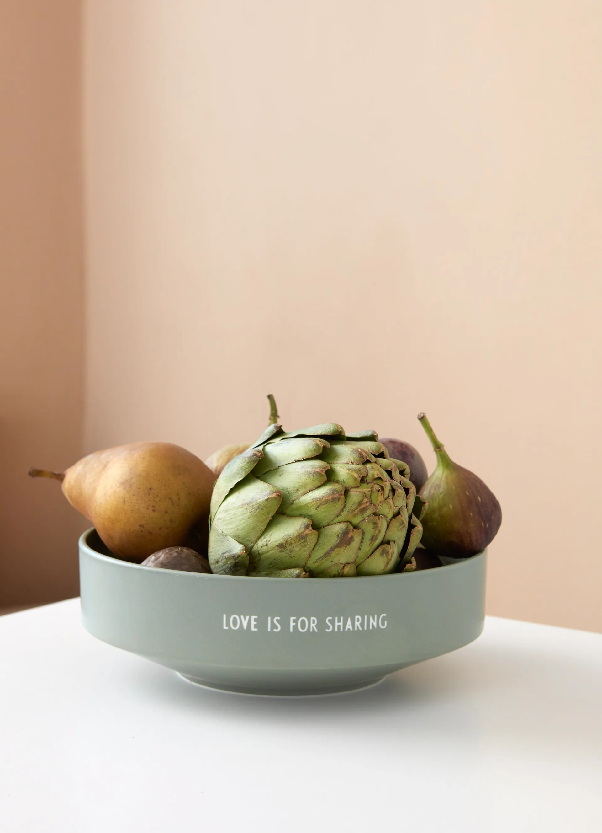 Ciotola media Favourite Design Letters Ø 17,5 cm, Verde Design Letters