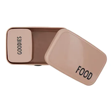 Contenitore da snack per portapranzo Design Letters - nude - Design Letters