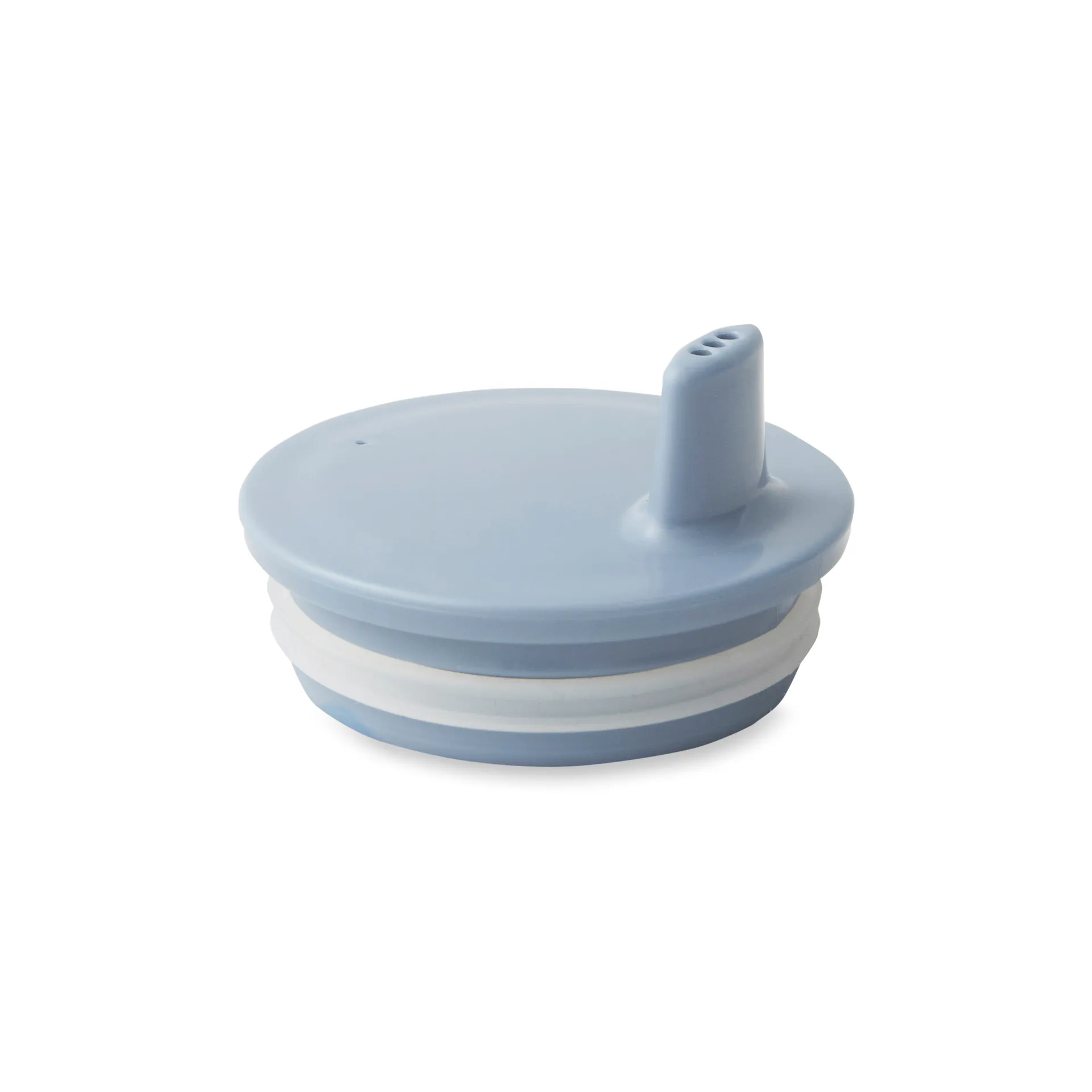 Coperchio a beccuccio per tazza in melammina Design Letters, azzurro Design Letters