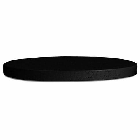 Coperchio in legno Design Letters Ø 8 cm, nero Design Letters
