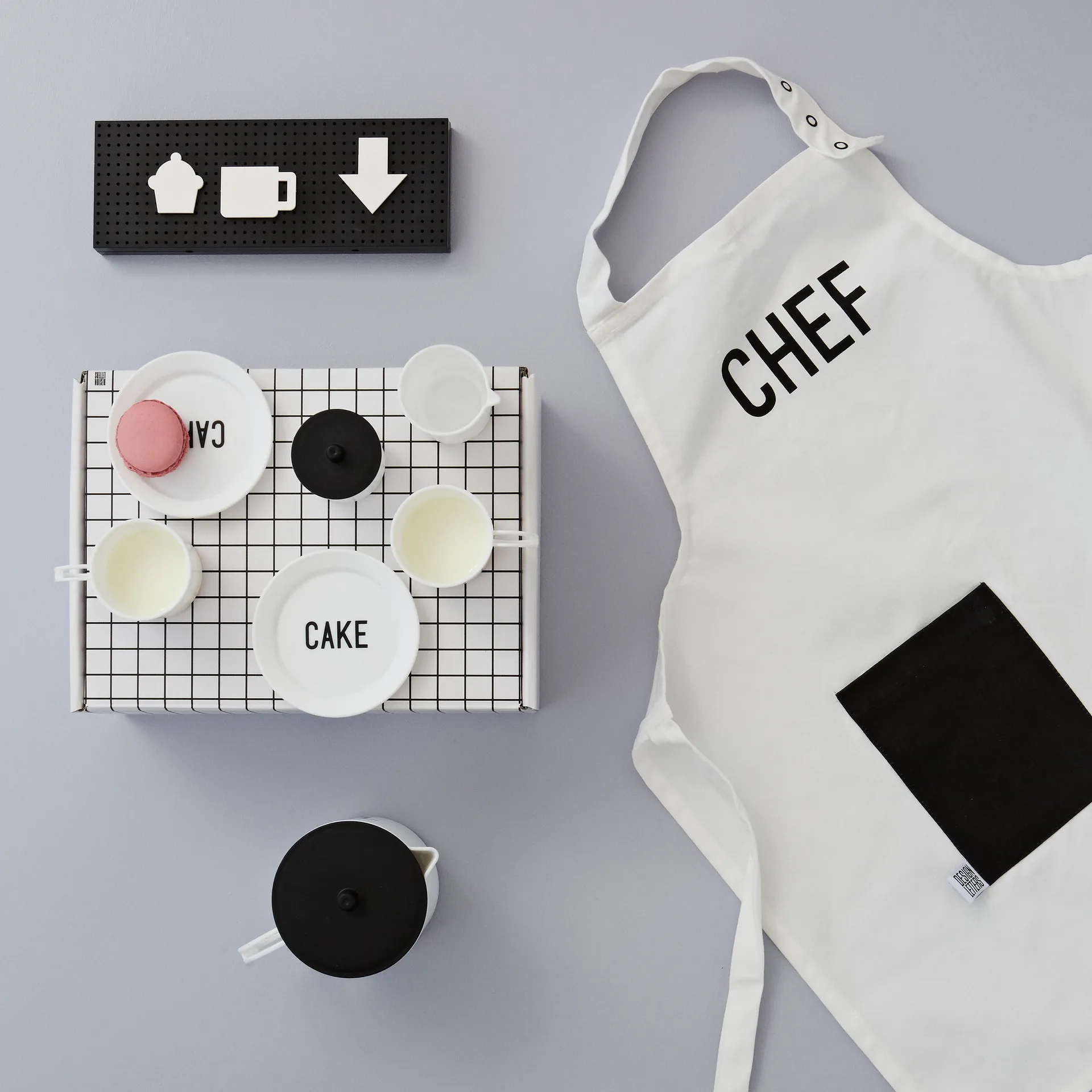 Lettere piccole Design Letters , nero Design Letters