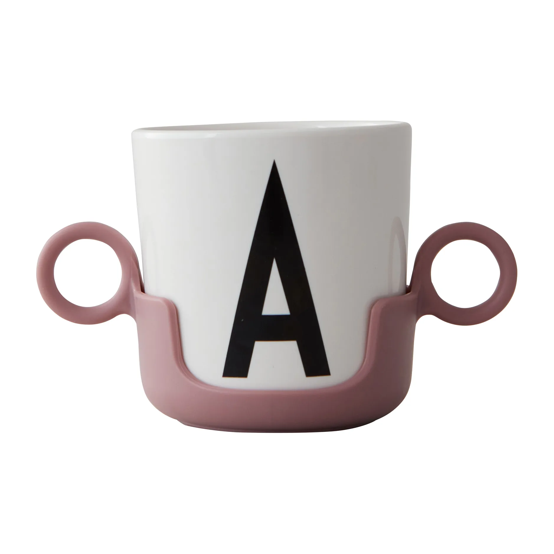 Manico per tazza Design Letters, Ash rose Design Letters