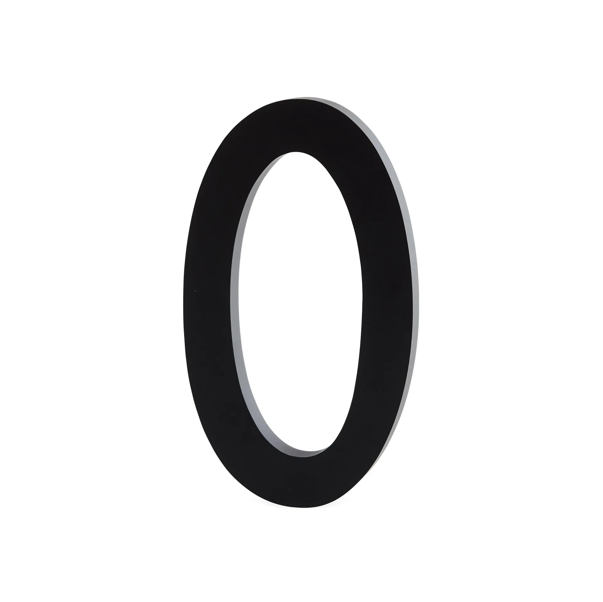 Numeri in alluminio Design Letters 50 mm, 0 Design Letters