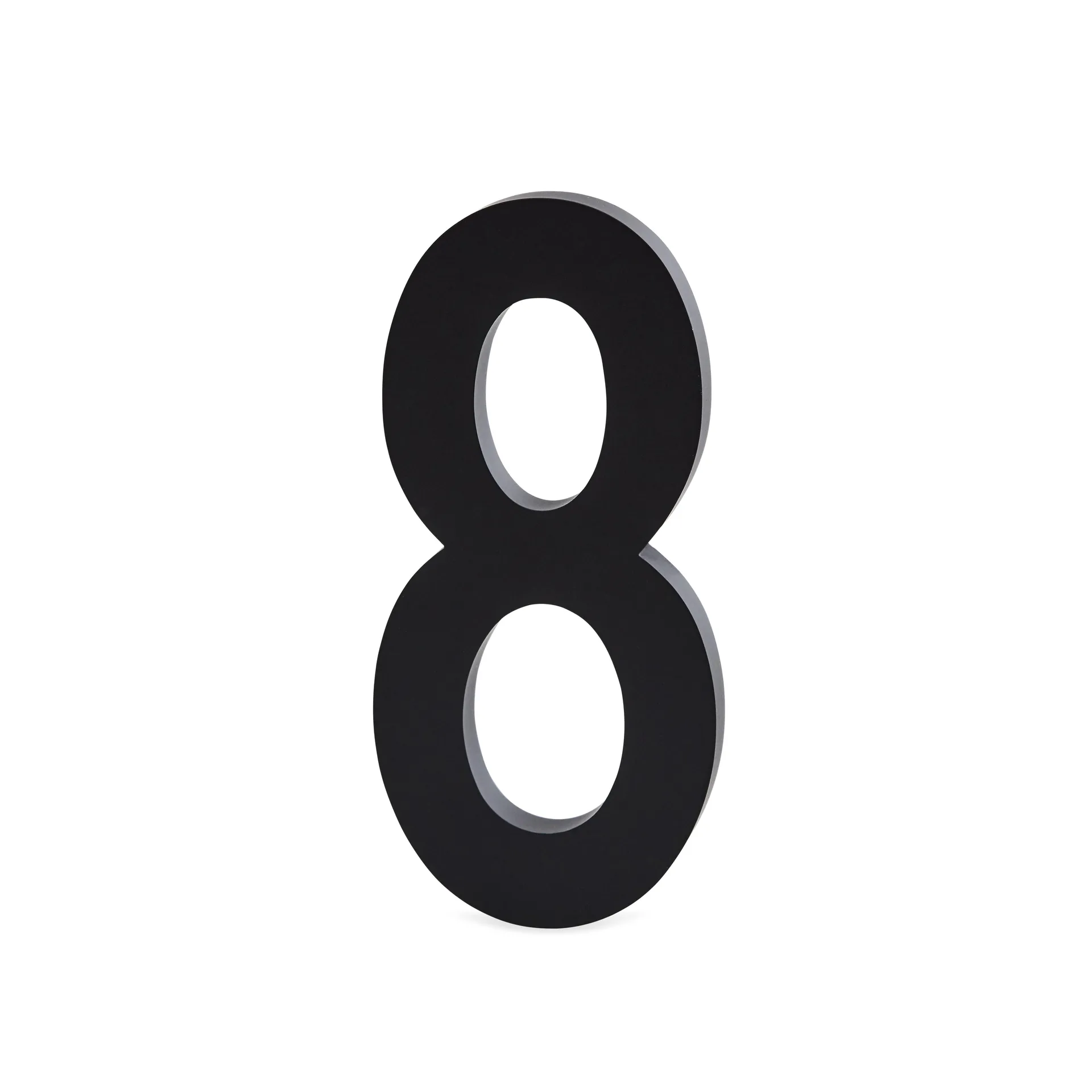 Numeri in alluminio Design Letters 50 mm, 8 Design Letters