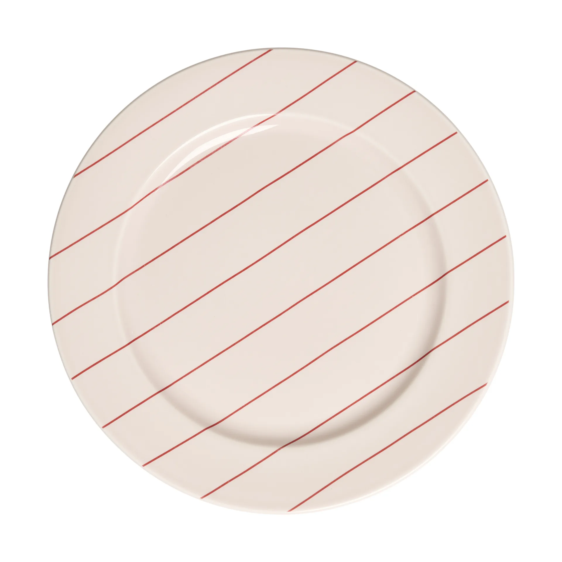 Piatto Design Letters Pyjamas Ø23 cm, Faded rose-pastel beige Design Letters