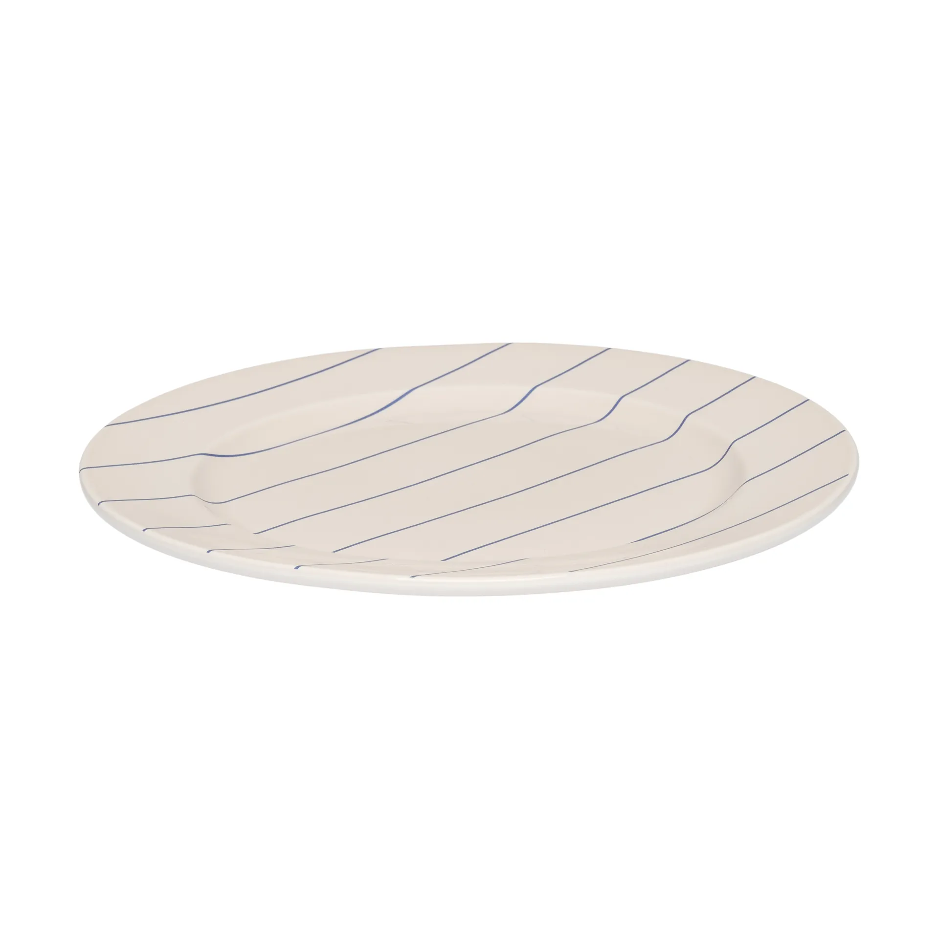 Piatto Design Letters Pyjamas Ø23 cm, Midnight blue-pastel beige Design Letters