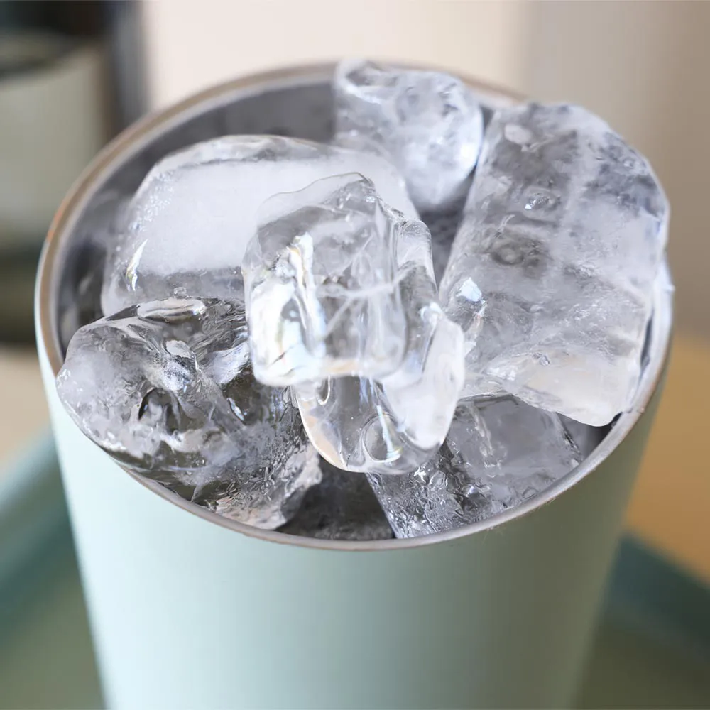 Secchiello per ghiaccio e raffreddamento in acciaio inox, Verde Design Letters