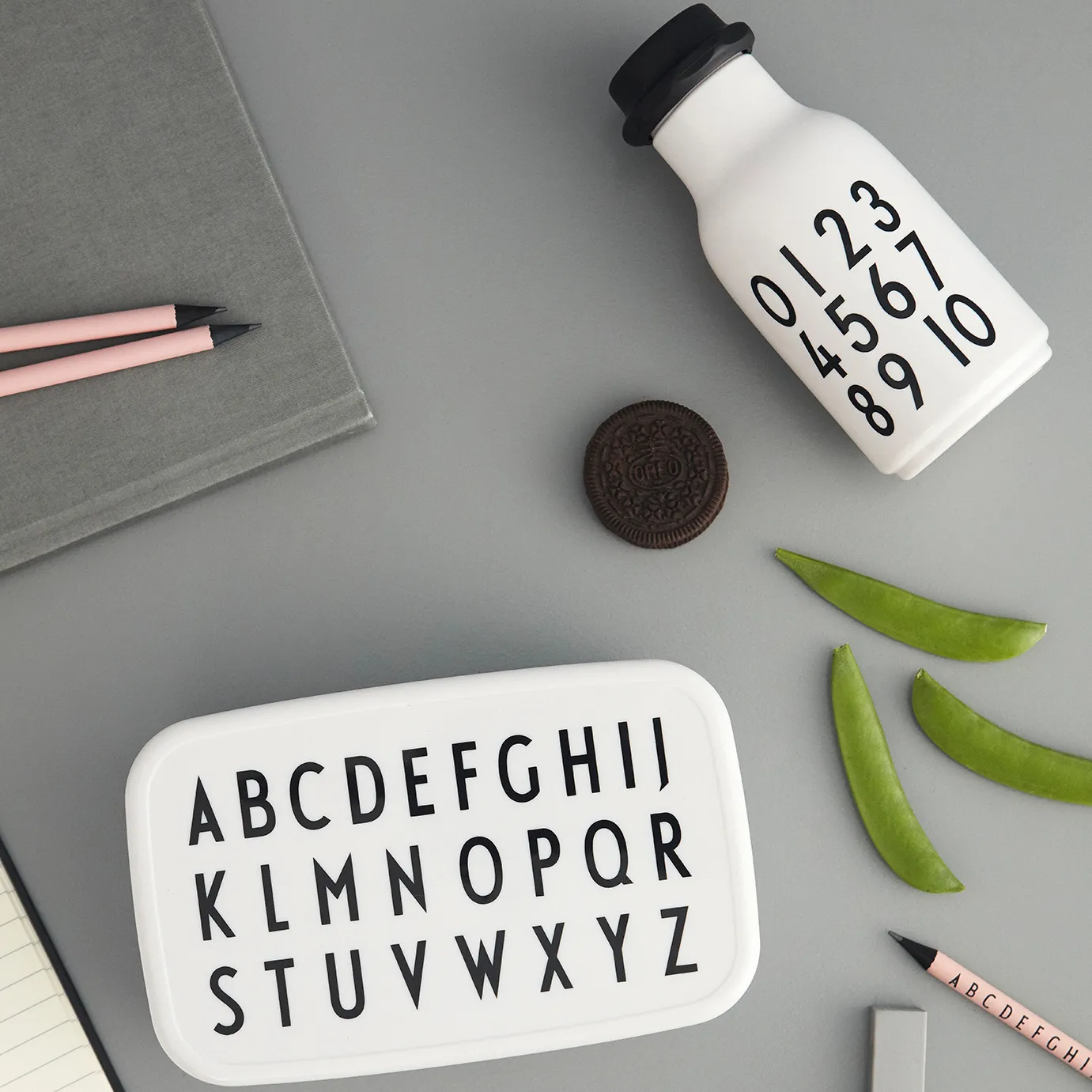 Set da scuola Design Letters, 3 pezzi Design Letters
