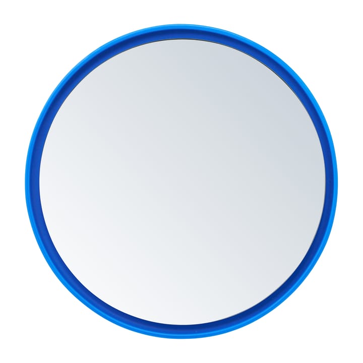 Specchio da tavolo Mirror Mirror Ø 21 cm - Blu cobalto - Design Letters