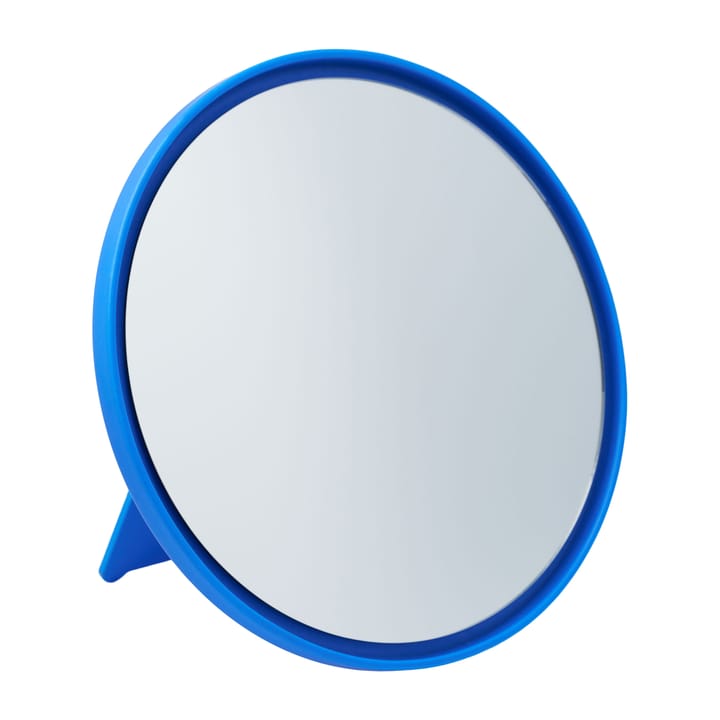 Specchio da tavolo Mirror Mirror Ø 21 cm - Blu cobalto - Design Letters