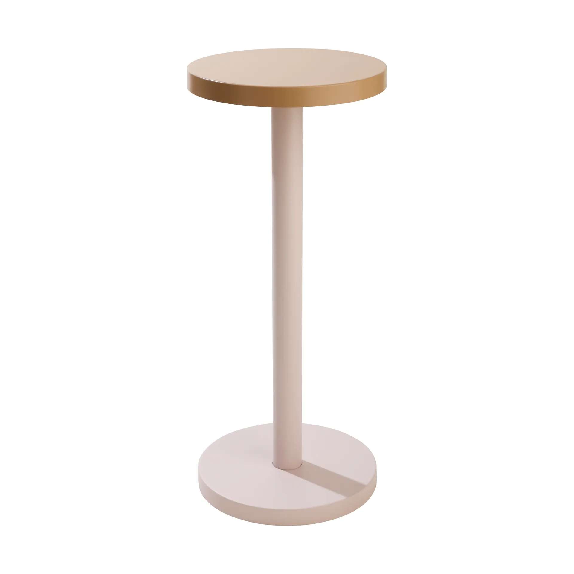 Stord sgabello rotondo Ø31x73 cm, Pastel-pastel beige Design Letters