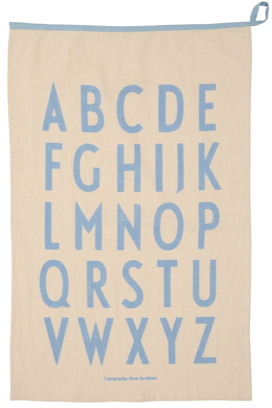 Strofinaccio da cucina Design Letters Premium classico 50x70cm - ABC-blu - Design Letters