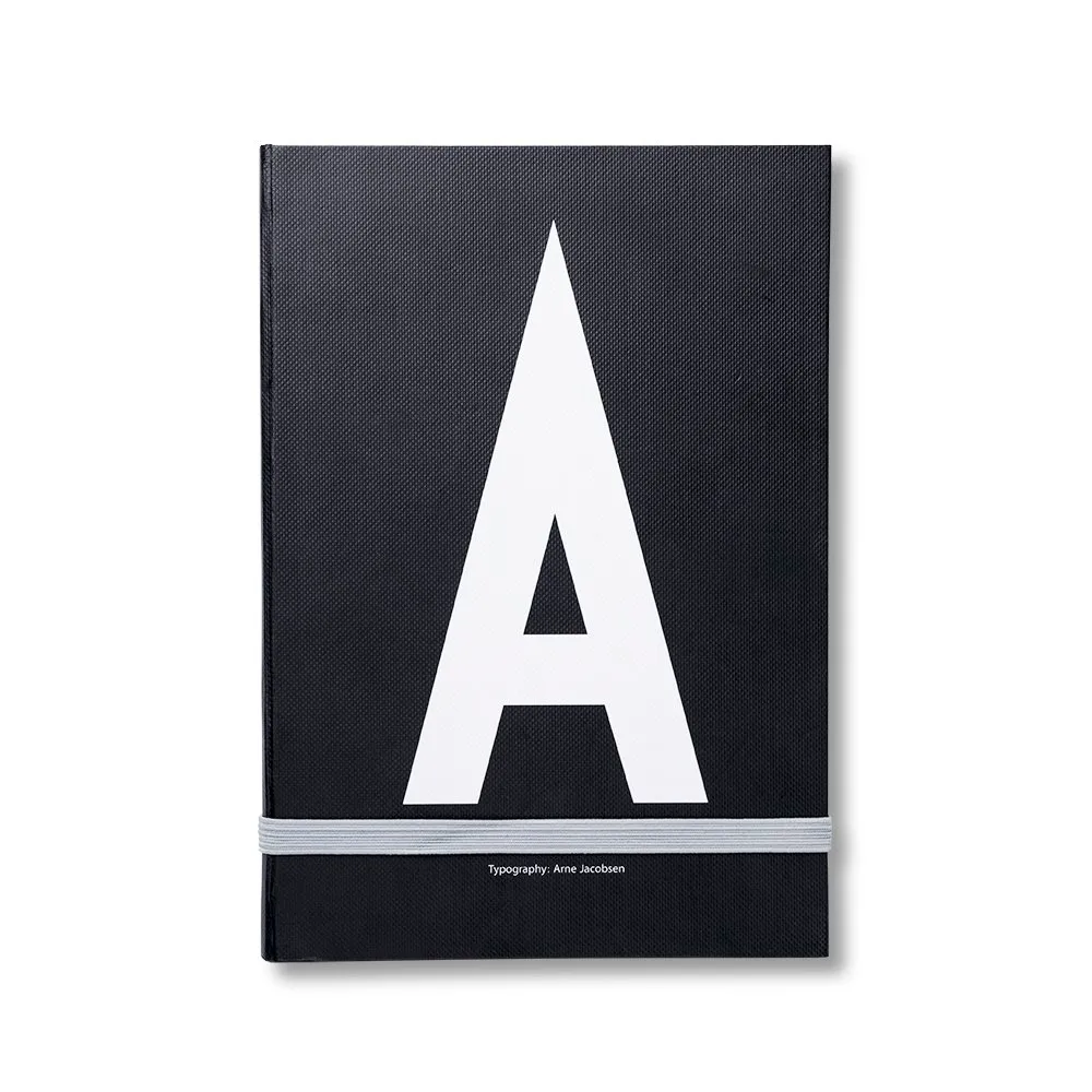 Taccuino personale Design Letters, A  Design Letters