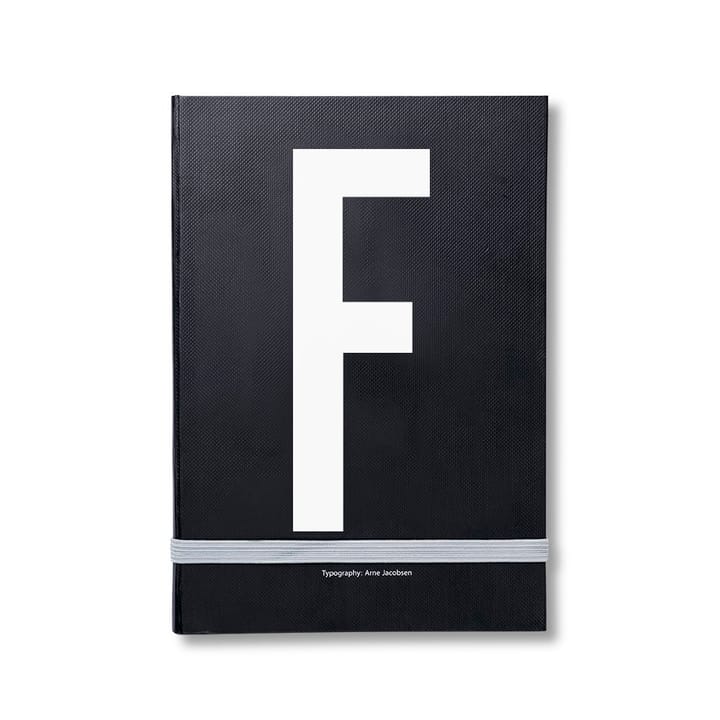 Taccuino personale Design Letters - F - Design Letters