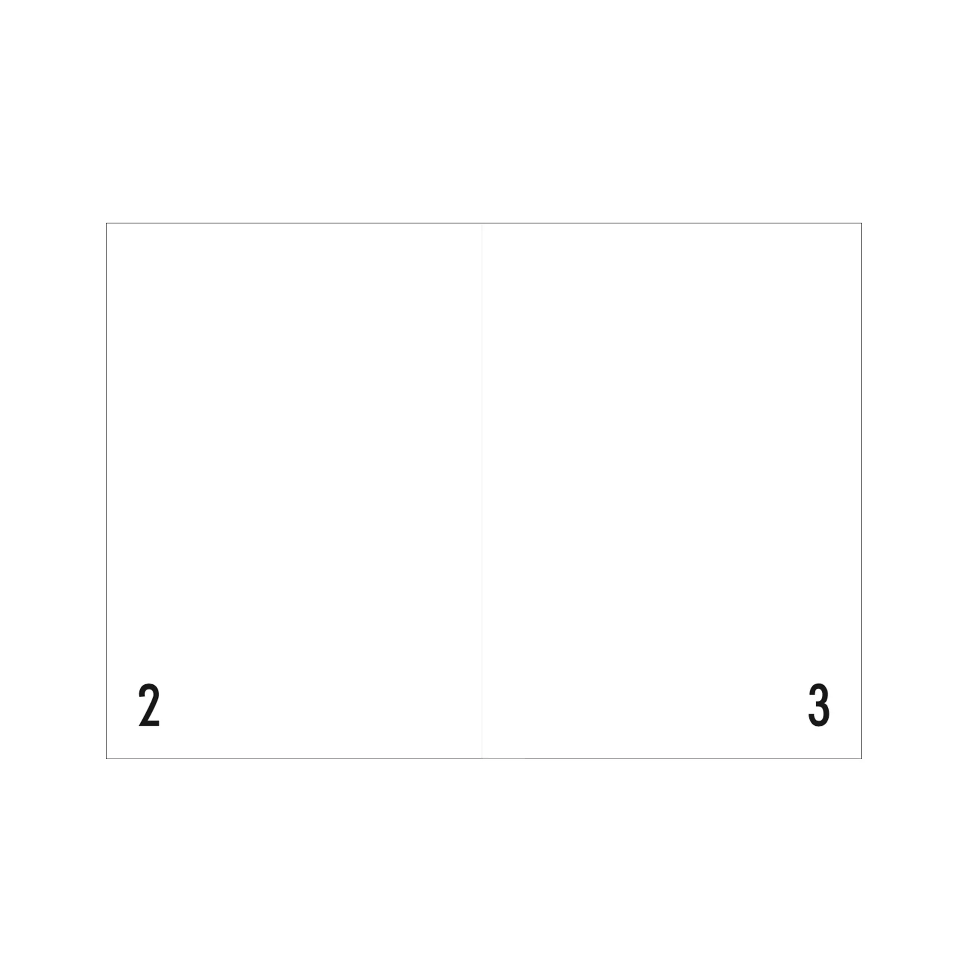 Taccuino personale Design Letters, F Design Letters