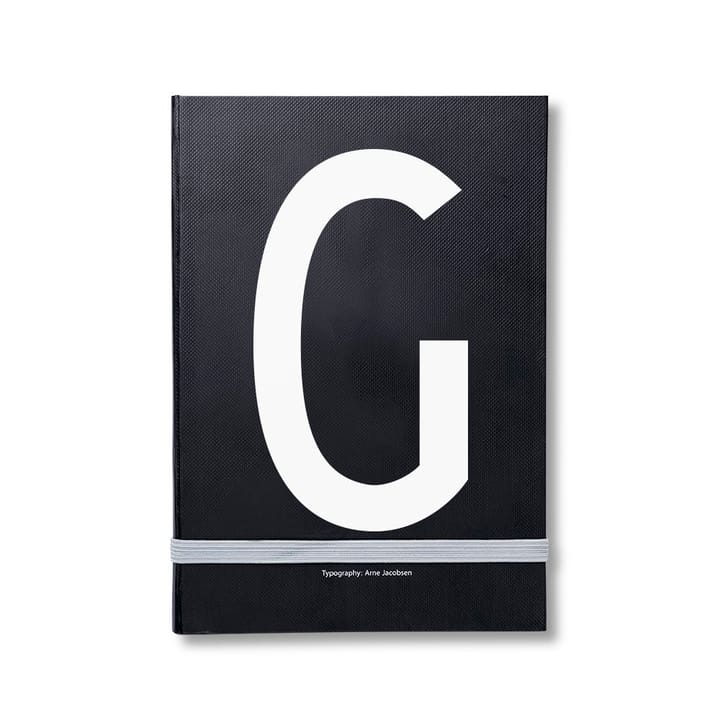 Taccuino personale Design Letters - G - Design Letters