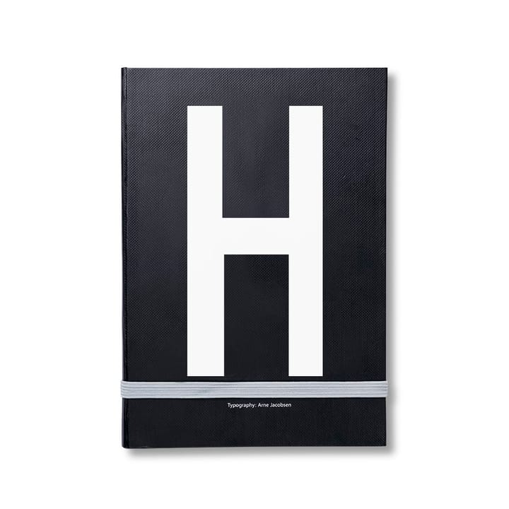 Taccuino personale Design Letters - H - Design Letters
