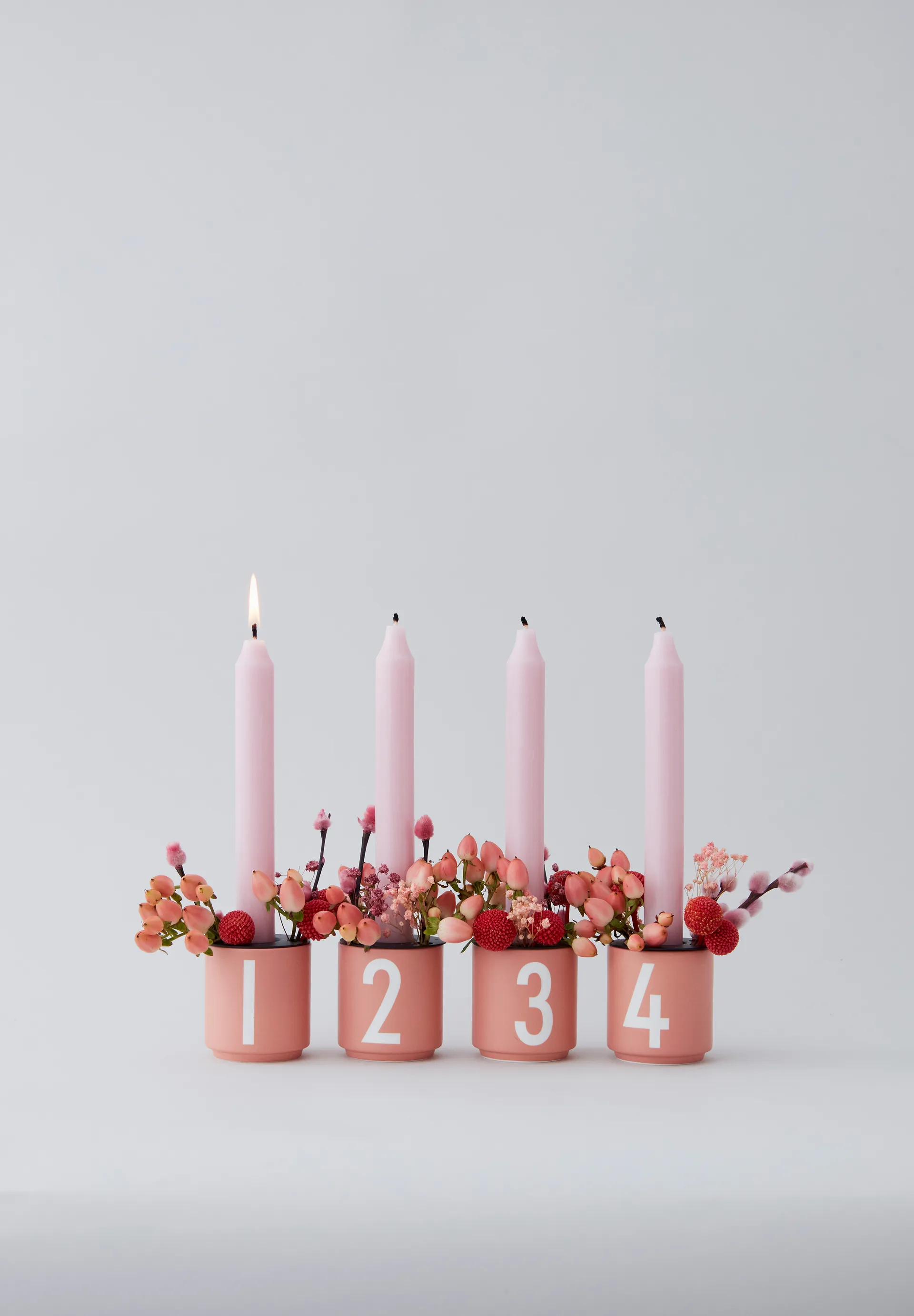 Tazza da espresso Design Letters confezione da 4, Nude Design Letters