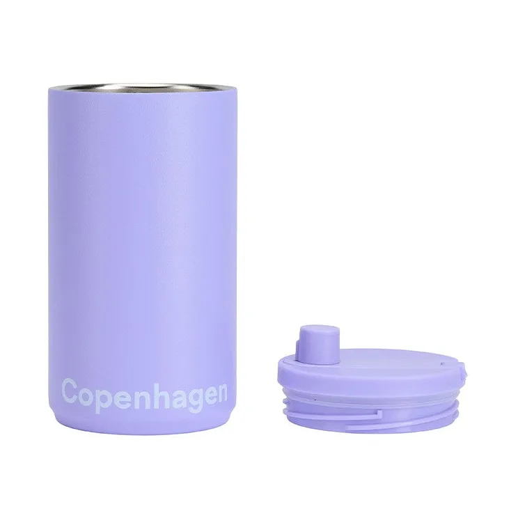 Tazza da viaggio Design Letters 35 cl, Blu Design Letters