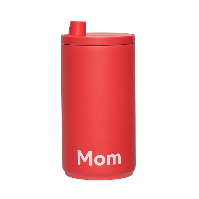 Tazza da viaggio Design Letters 35 cl - Mom-Corallo - Design Letters