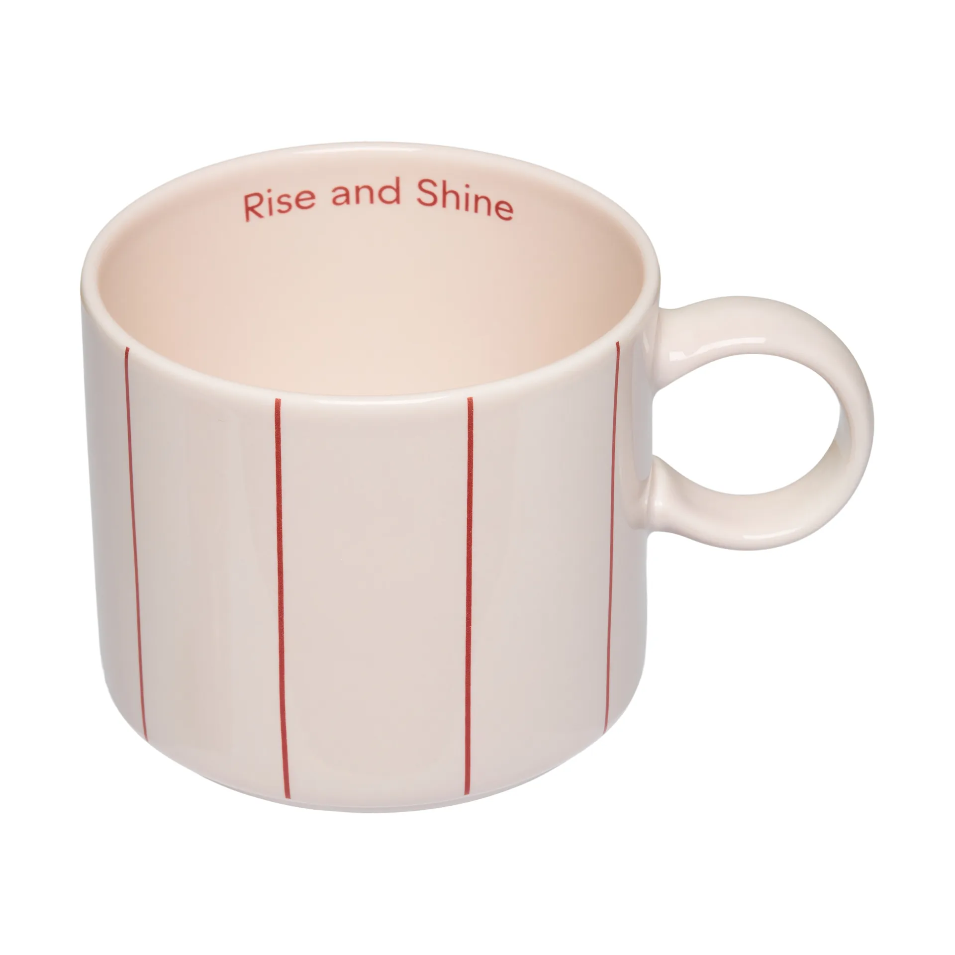 Tazza Design Letters Pyjamas Jumbo 40 cl, Faded rose-pastel beige Design Letters