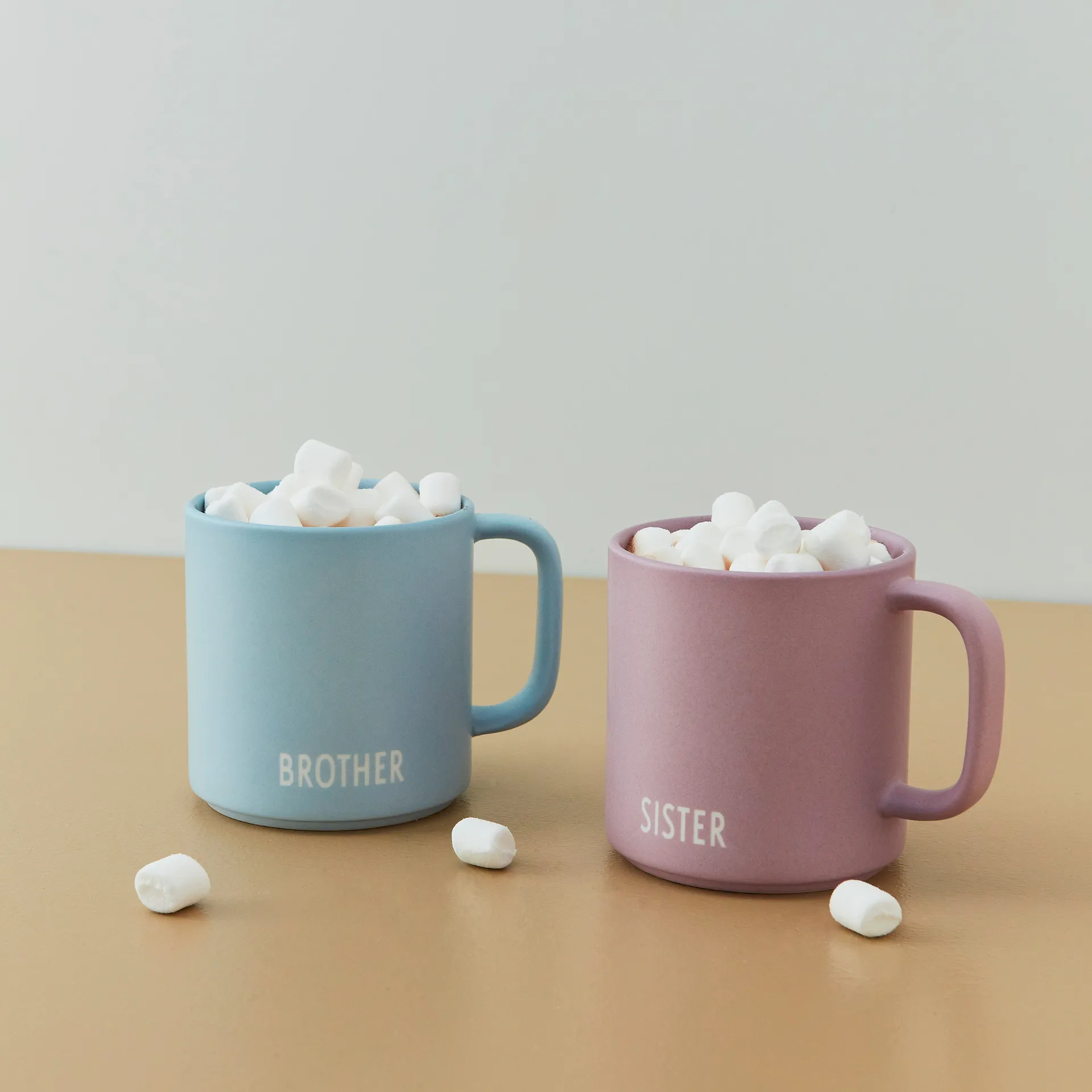 Tazza fratello e sorella Design Letters , Brother Design Letters