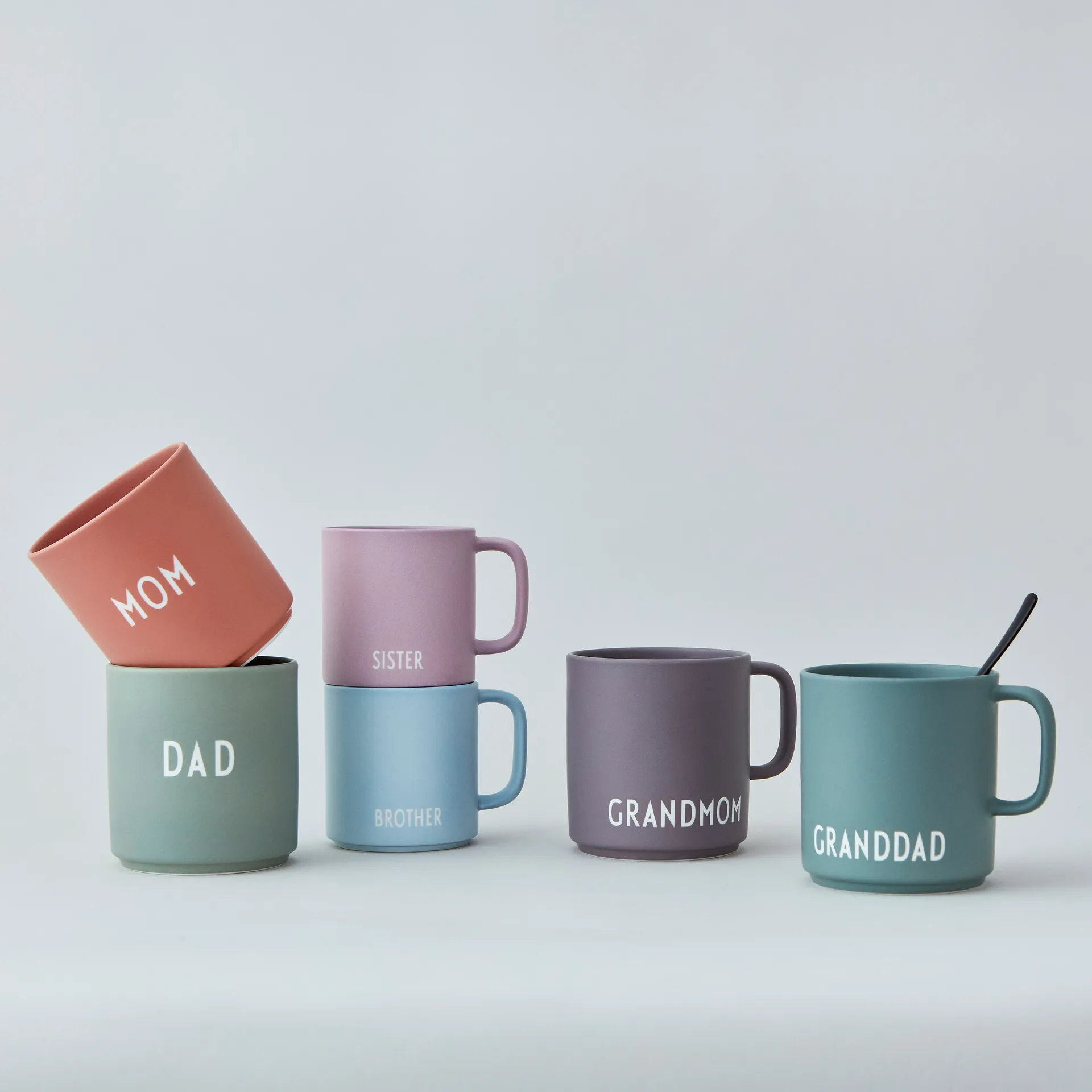 Tazza fratello e sorella Design Letters , Brother Design Letters