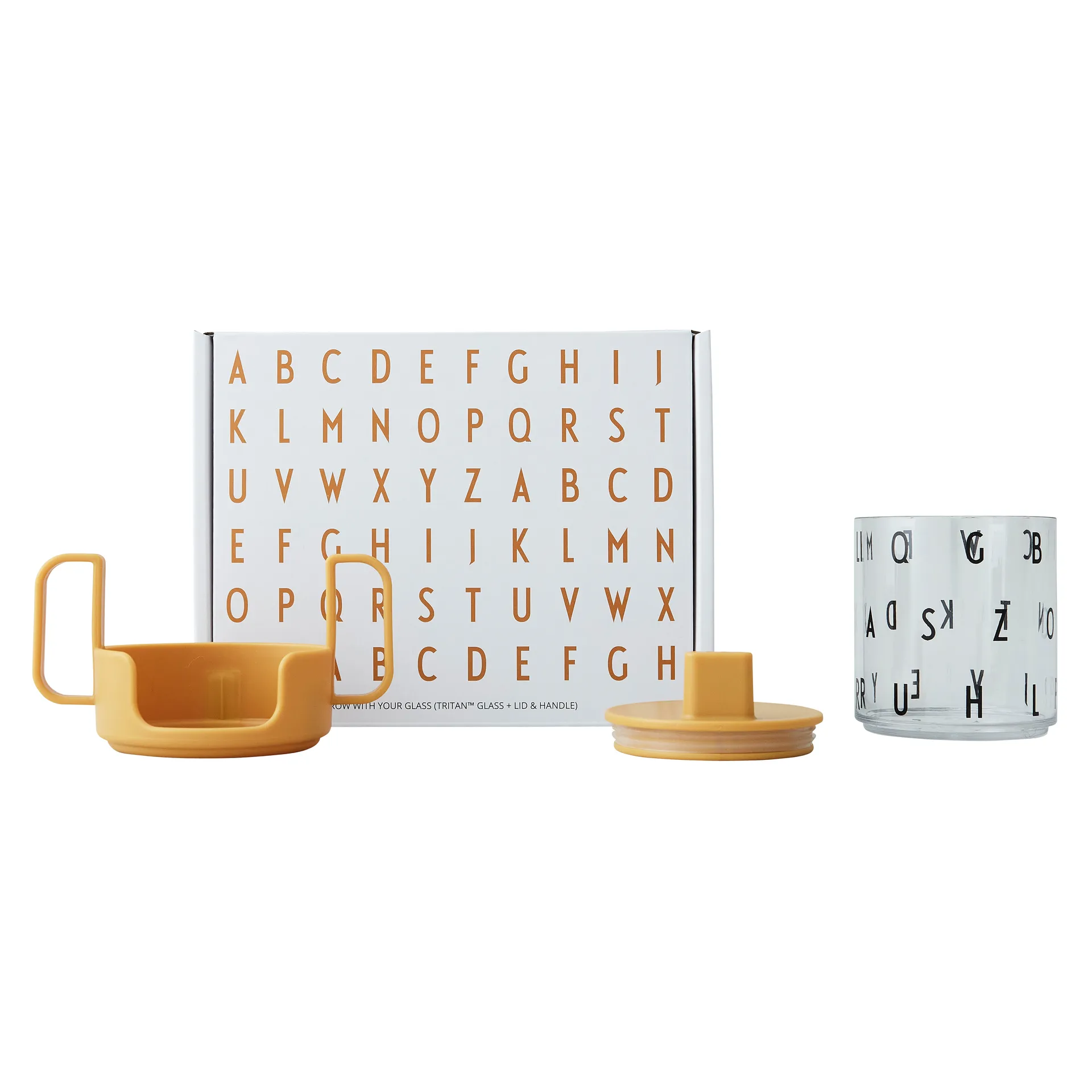 Tazza Grow with your cup, Mustard Design Letters