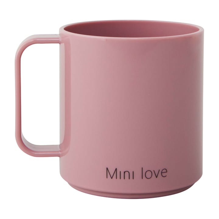 Tazza Mini Love con manico Design Letters  - Ash rose - Design Letters