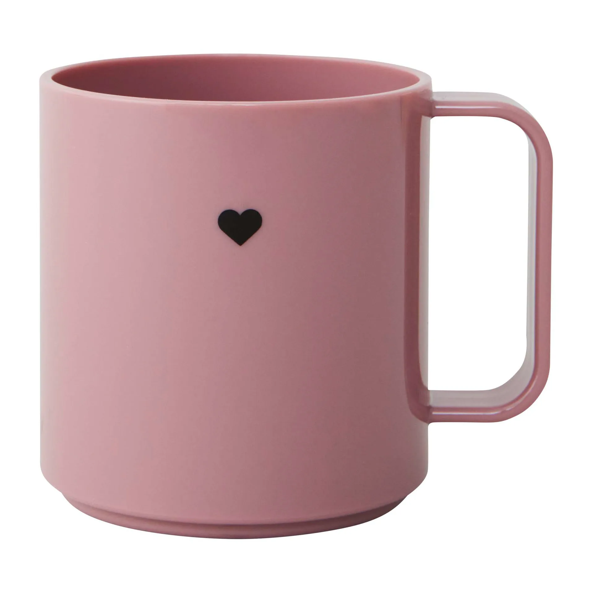 Tazza Mini Love con manico Design Letters, Ash rose Design Letters