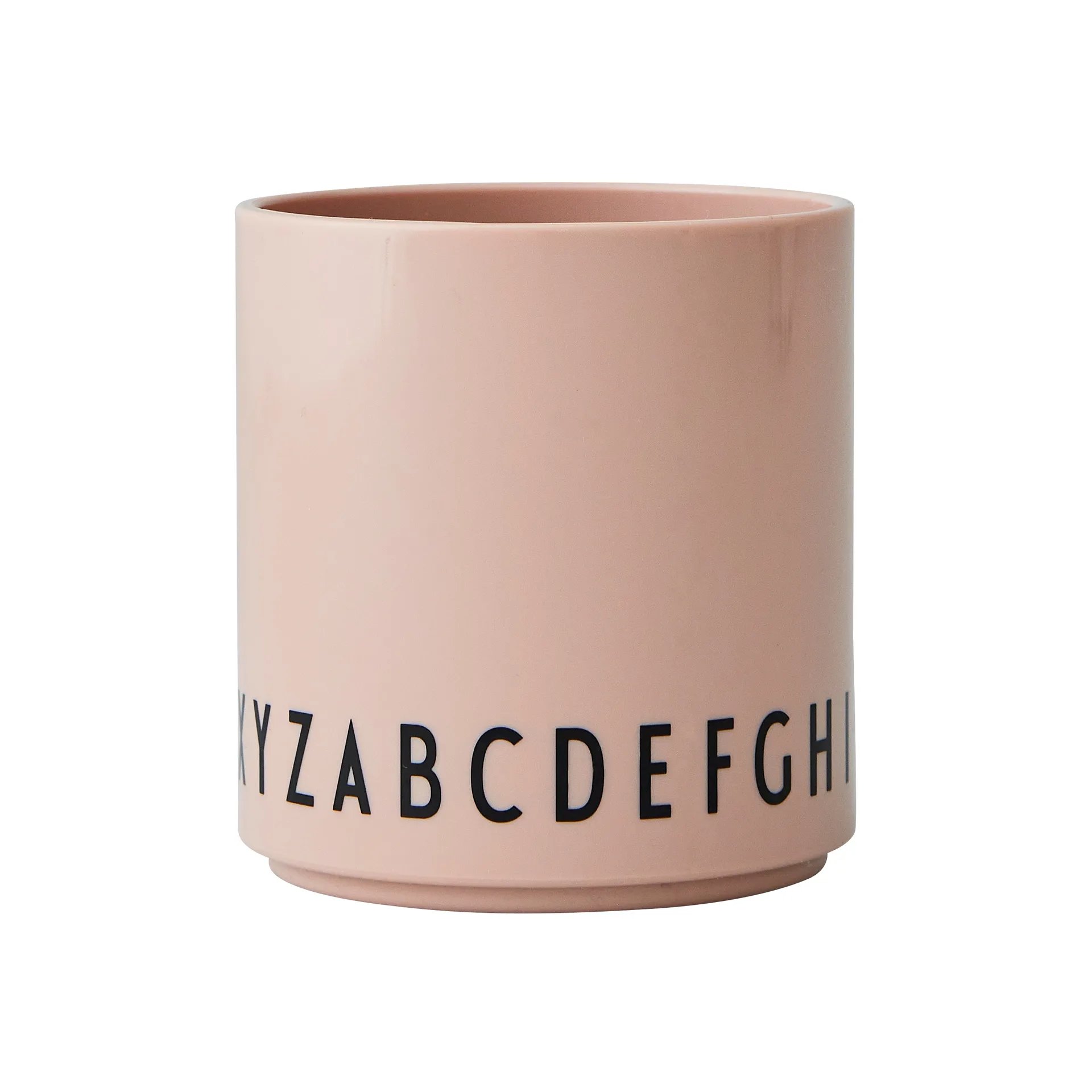 Tazza per bambini Eat & Learn, Nude Design Letters