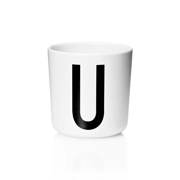Tazza personalizzata eco Design Letters , U Design Letters