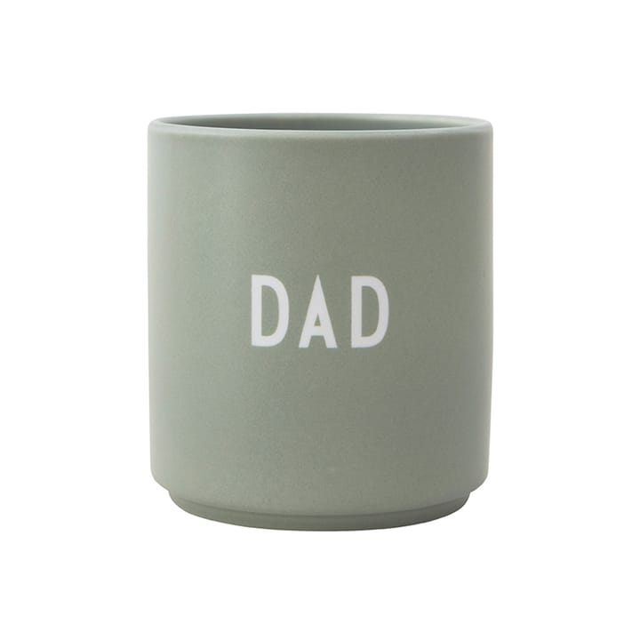 Tazza preferita Design Letters 25 cl - Dad/Love-green - Design Letters