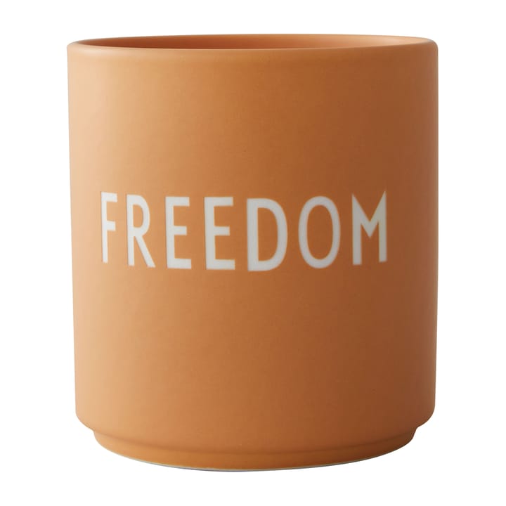 Tazza preferita Design Letters 25 cl - Freedom-orange - Design Letters