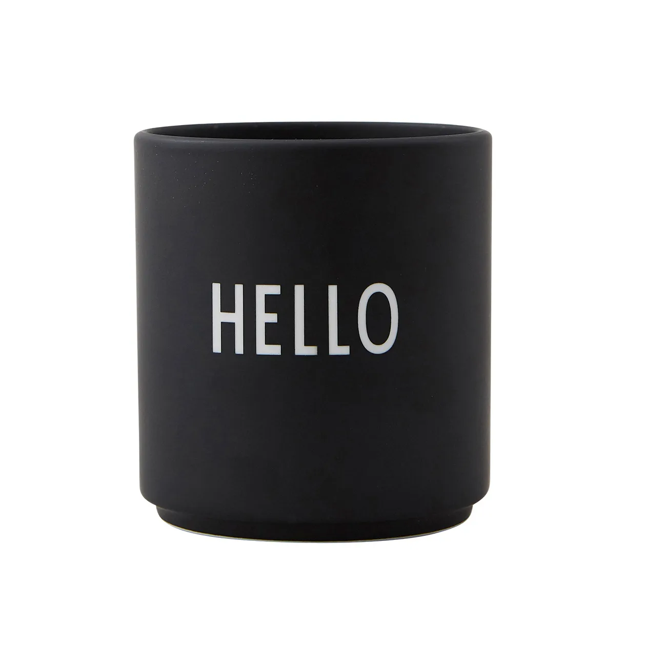 Tazza preferita Design Letters 25 cl, Hello-black Design Letters