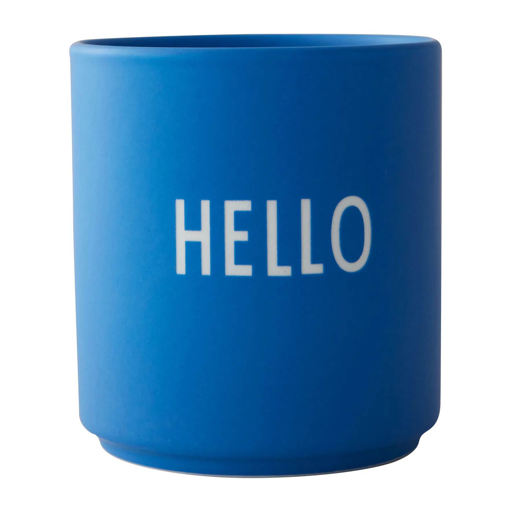 Tazza preferita Design Letters 25 cl, Hello-cobalt blue Design Letters