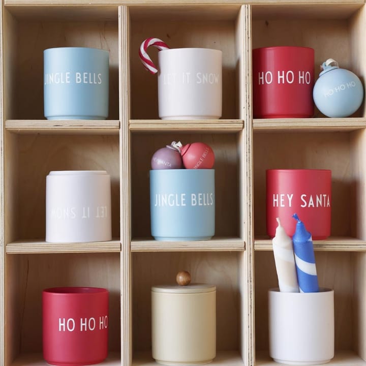 Tazza preferita Design Letters 25 cl, Ho ho ho-faded rose Design Letters