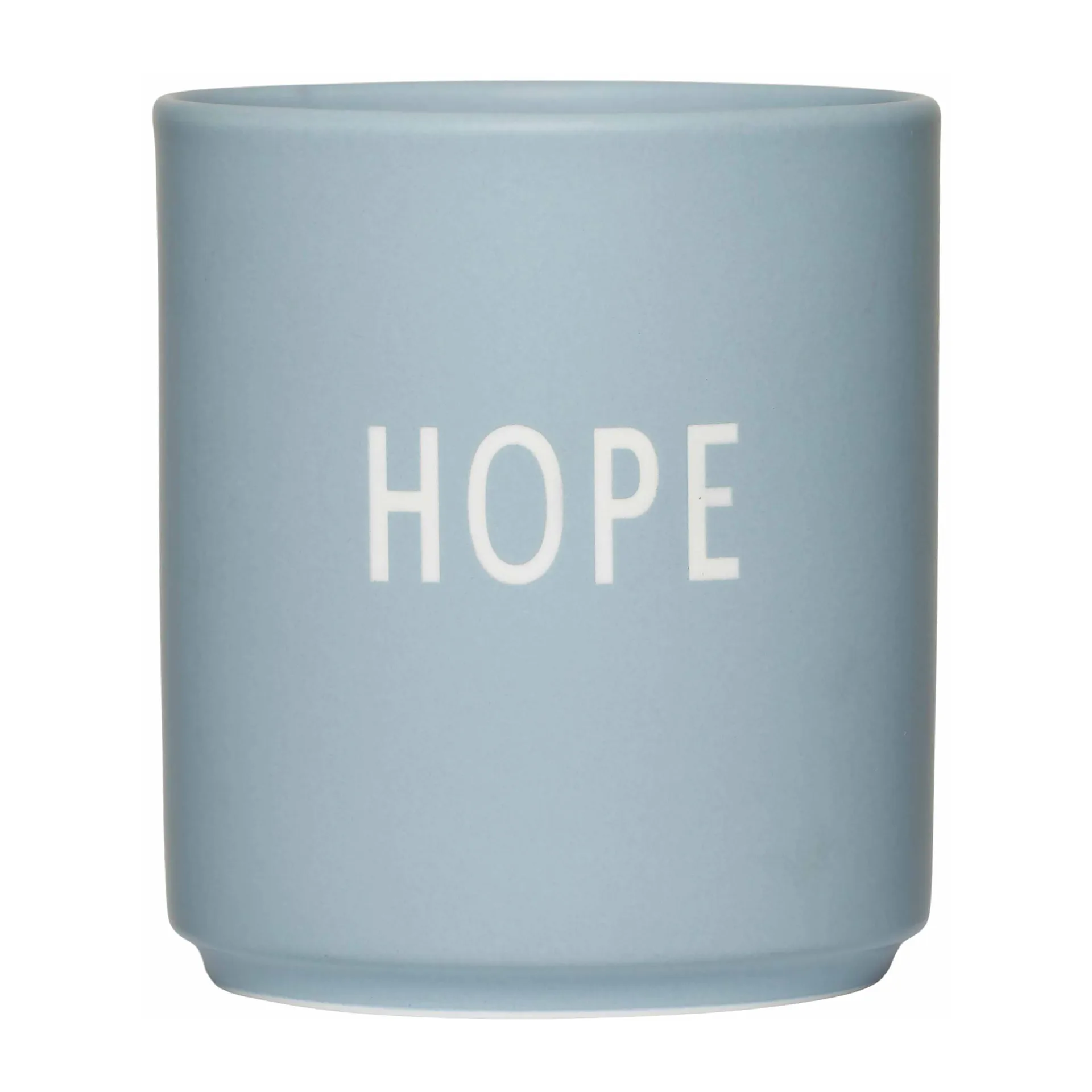 Tazza preferita Design Letters 25 cl, Hope-light blue Design Letters