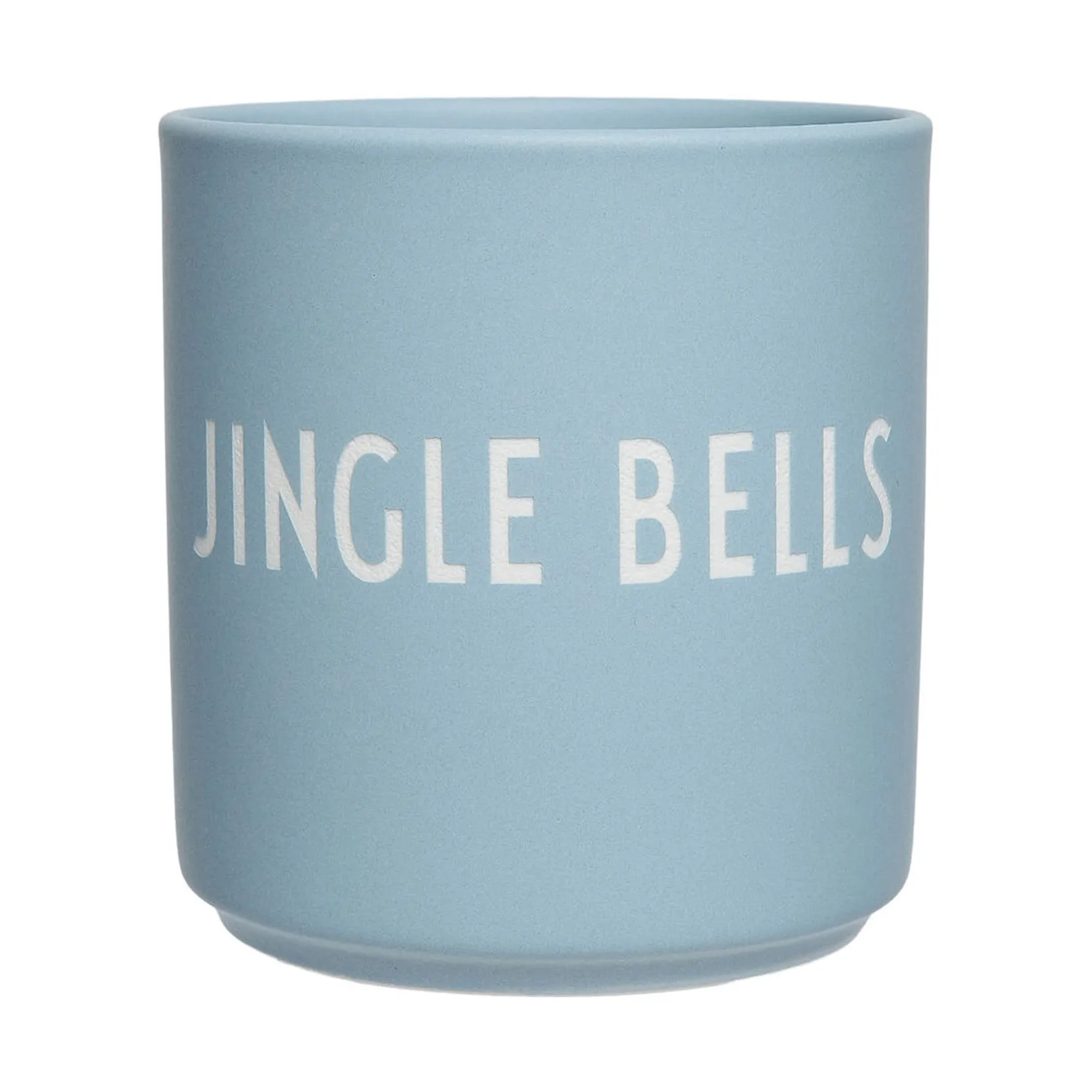 Tazza preferita Design Letters 25 cl, Jingle bells-light blue Design Letters