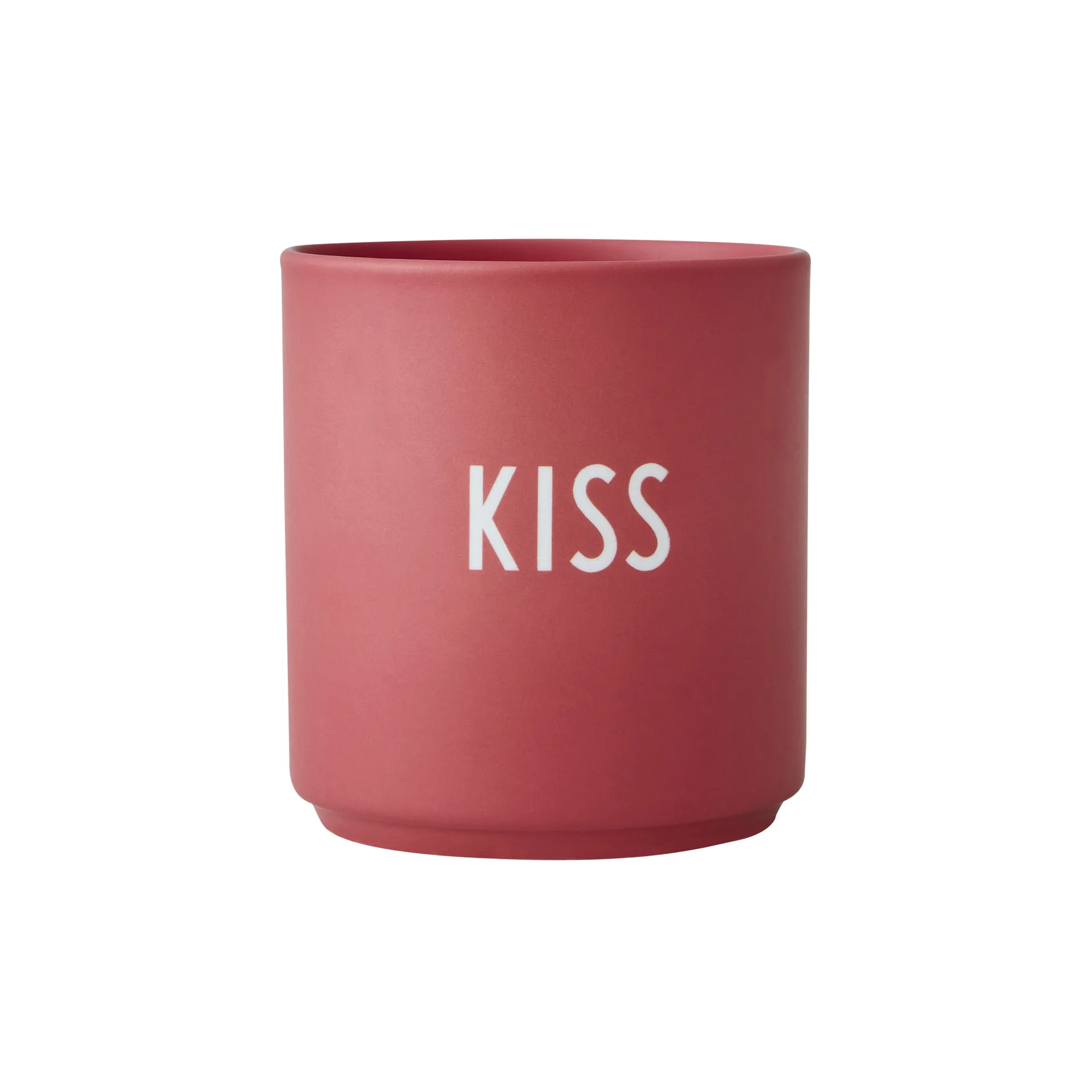 Tazza preferita Design Letters 25 cl, Kiss-rose Design Letters