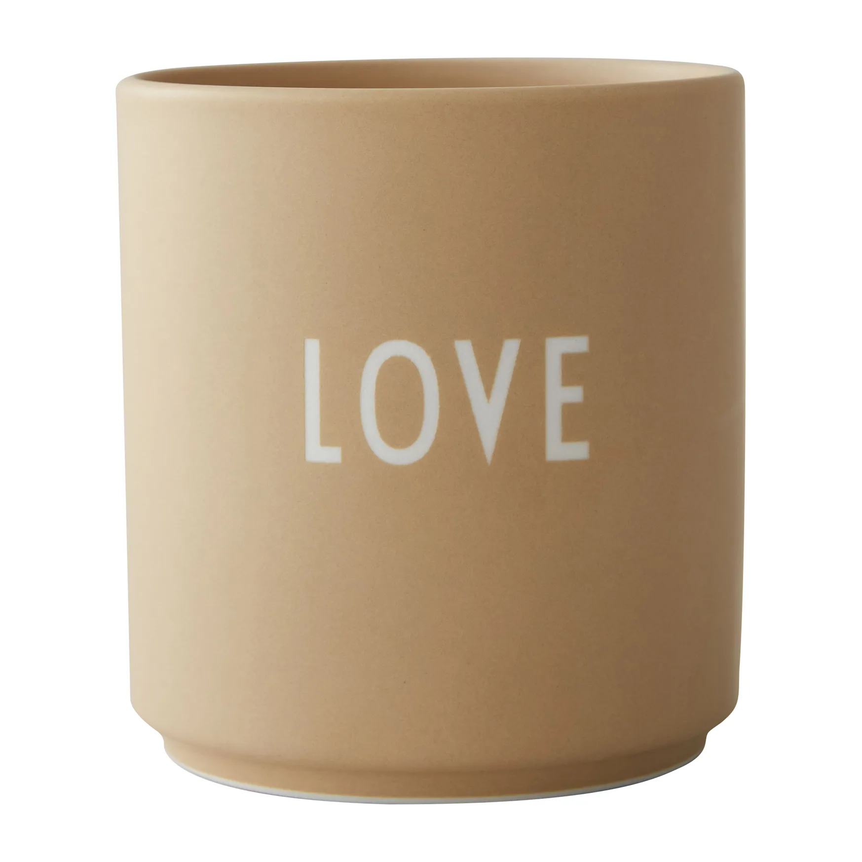 Tazza preferita Design Letters 25 cl, Love-beige Design Letters