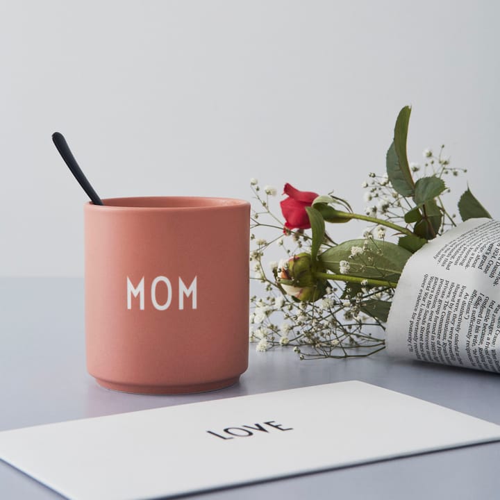 Tazza preferita Design Letters 25 cl - Mom/Love-nude - Design Letters