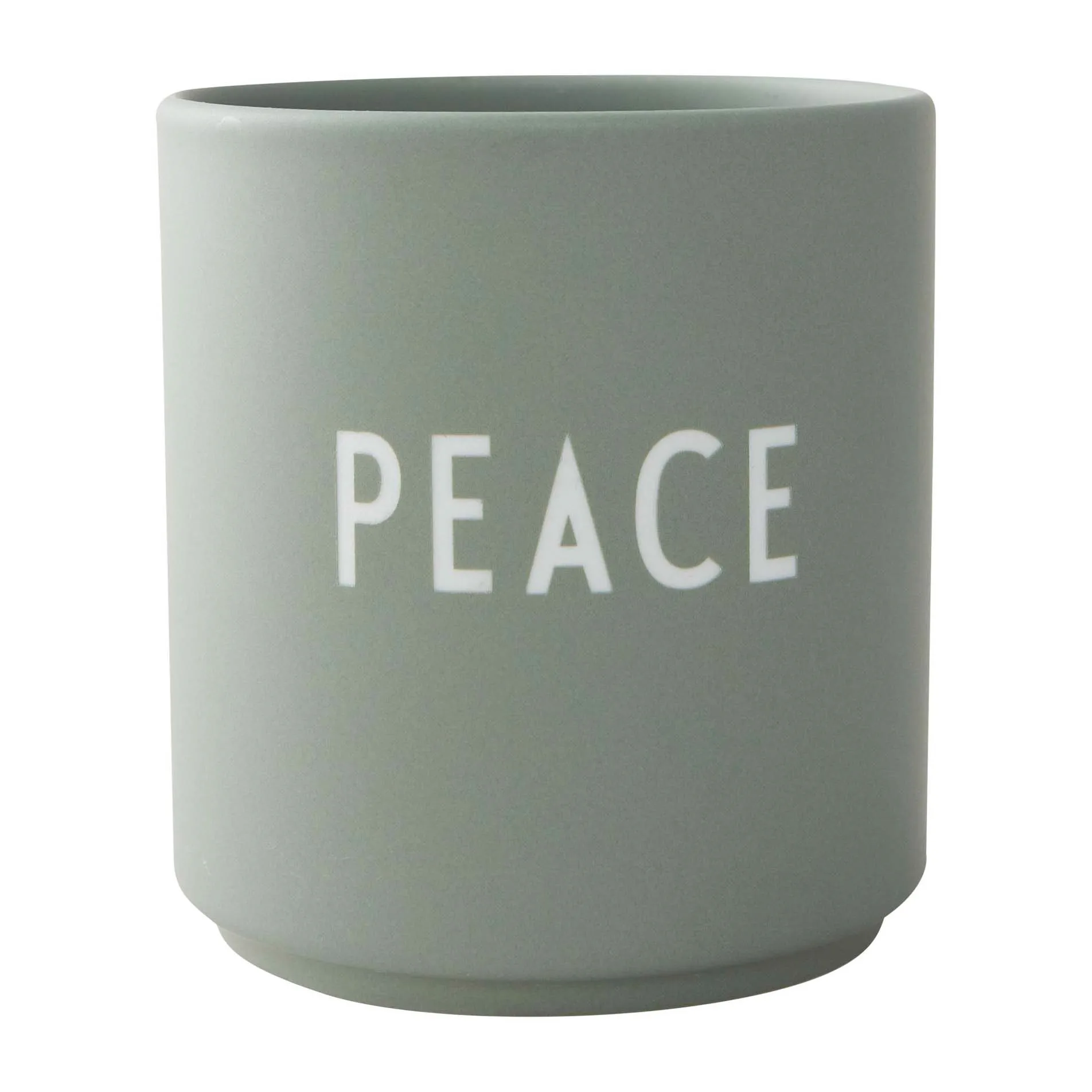 Tazza preferita Design Letters 25 cl, Peace-green Design Letters