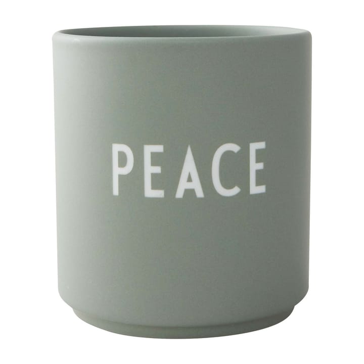 Tazza preferita Design Letters 25 cl - Peace-green - Design Letters