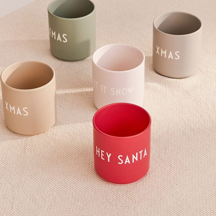 Tazza preferita Design Letters 25 cl, Santa-faded rose Design Letters