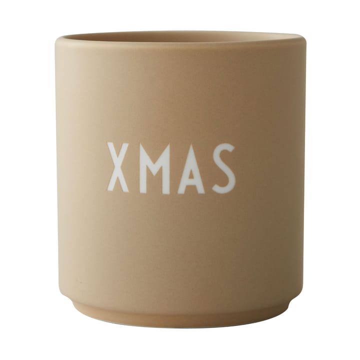 Tazza preferita Design Letters 25 cl - Xmas-beige - Design Letters