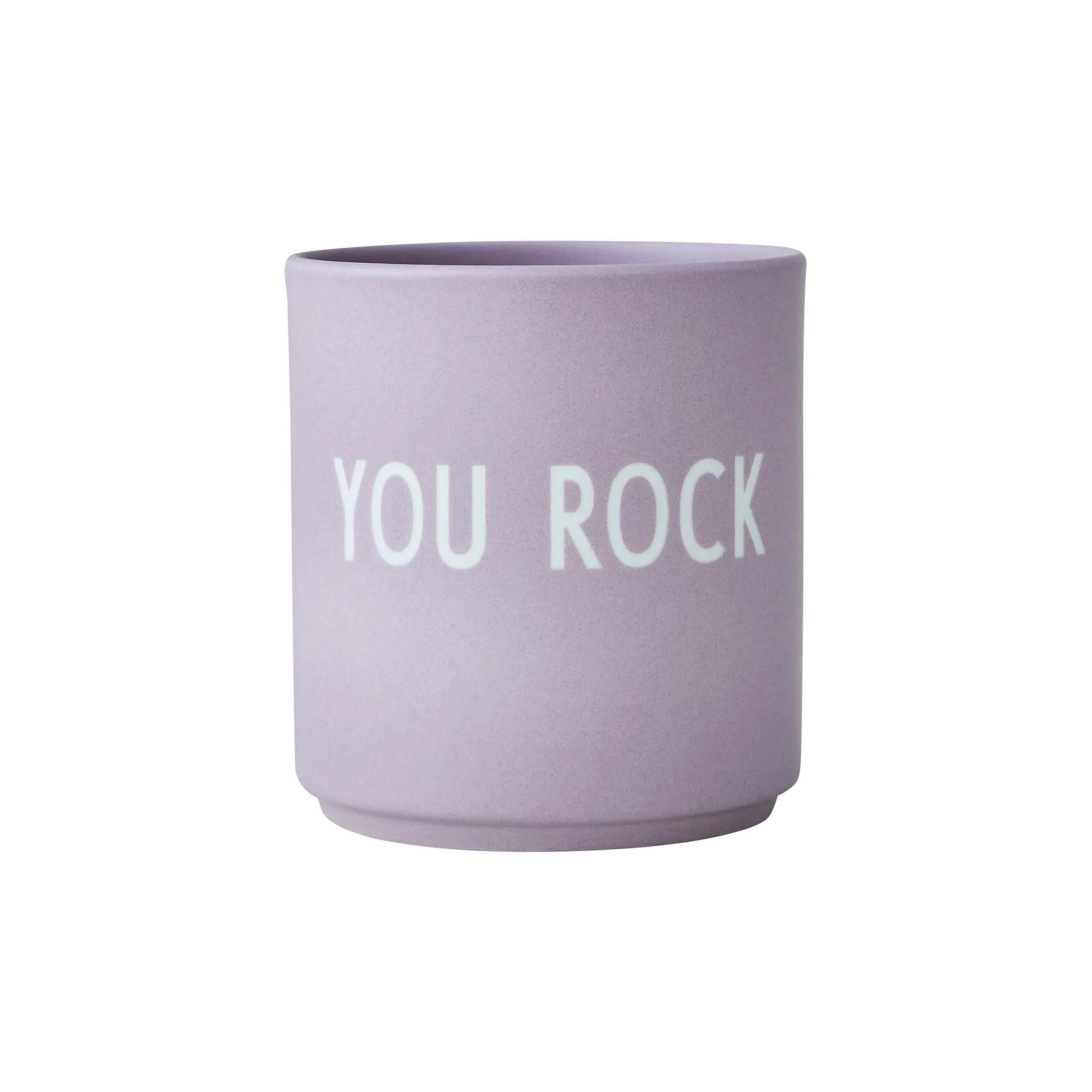 Tazza preferita Design Letters 25 cl, You rock-lavender Design Letters