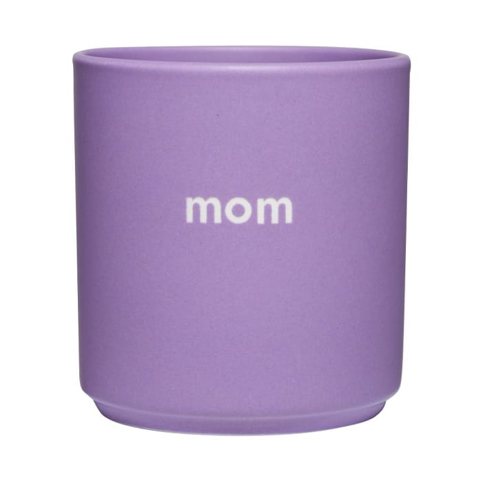 Tazza preferita VIP Design Letters 25 cl - Lilac, Collezione Mamma - Design Letters