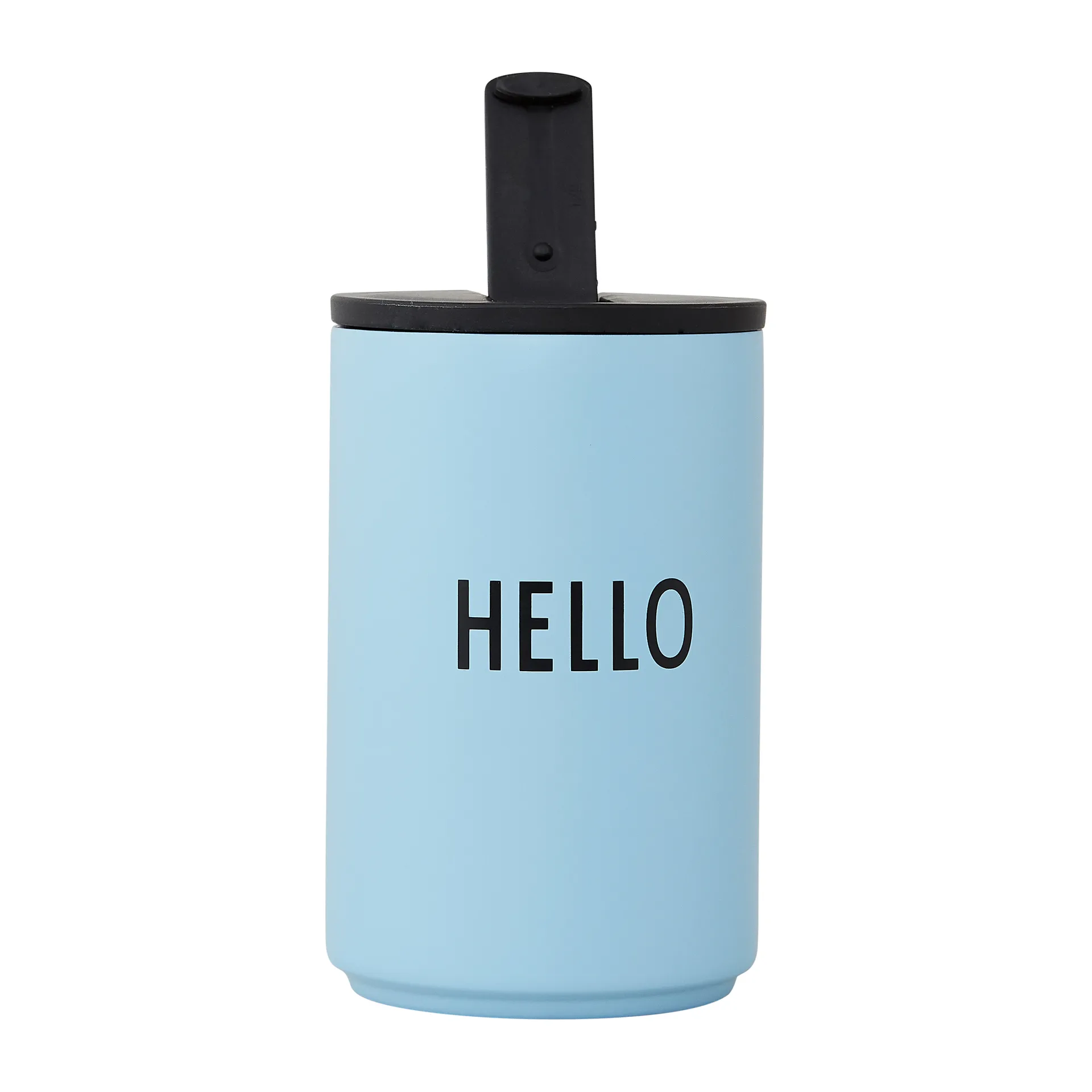 Termos Design Letters, Light blue-hello Design Letters